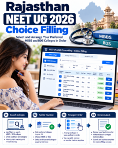 Rajasthan NEET UG 2026 Choice Filling Guide
