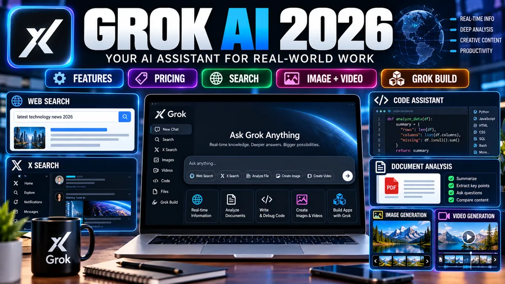Grok AI features pricing and capabilities 2026